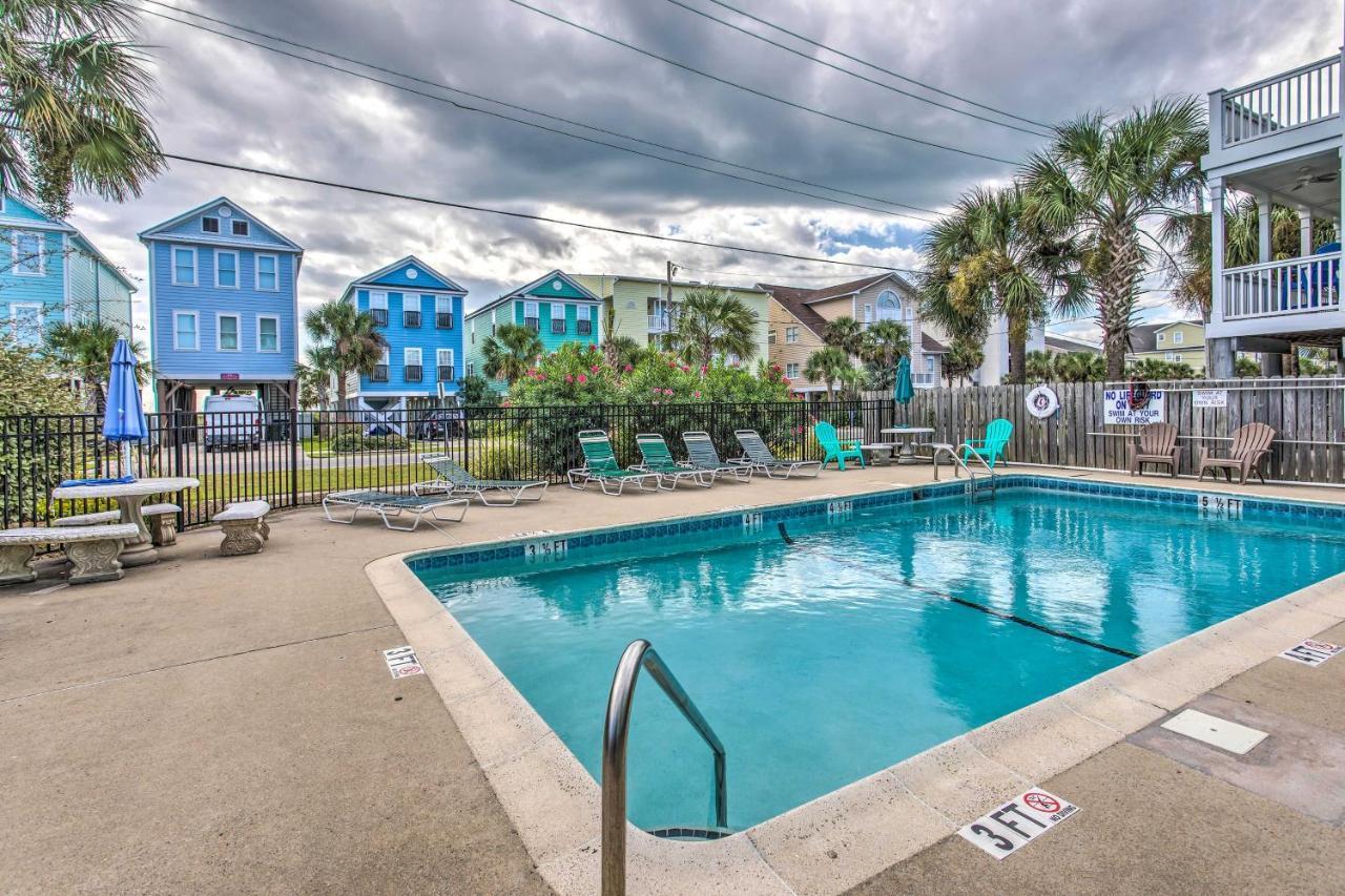 Surfside Beach Escape With Pool - Walk To Ocean! Myrtle Beach Exterior foto